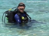 Happy diver