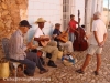 Músicos callejeros en Trinidad